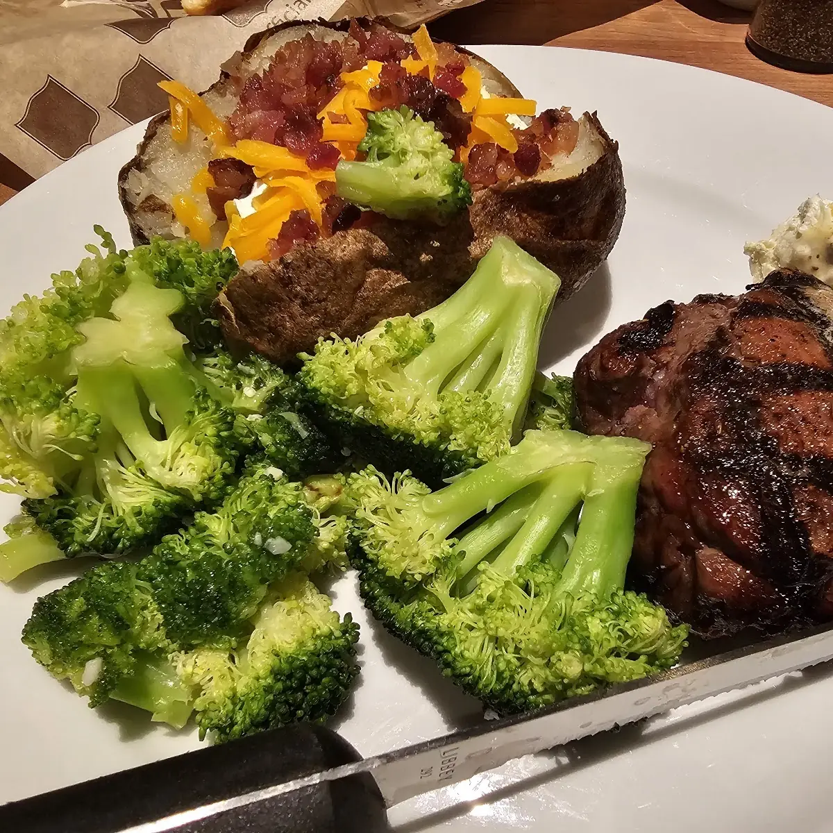 Top Sirloin Steak & Shrimp