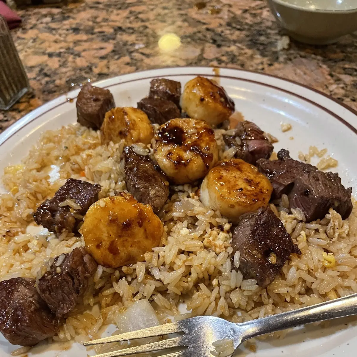 Chicken Fried Rice Sirloin Steak