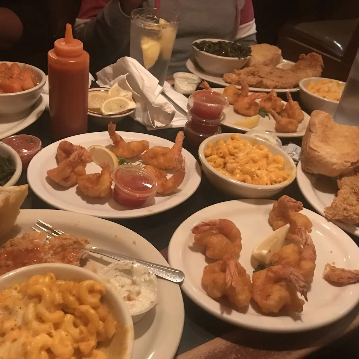Chicken Wings and Mac and Cheese