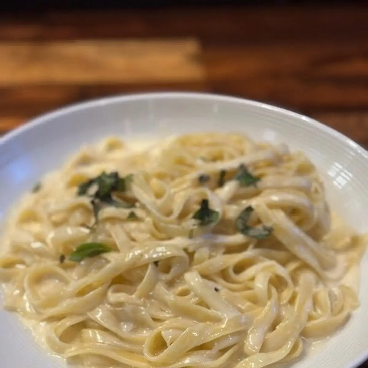 Fettuccine Alfredo