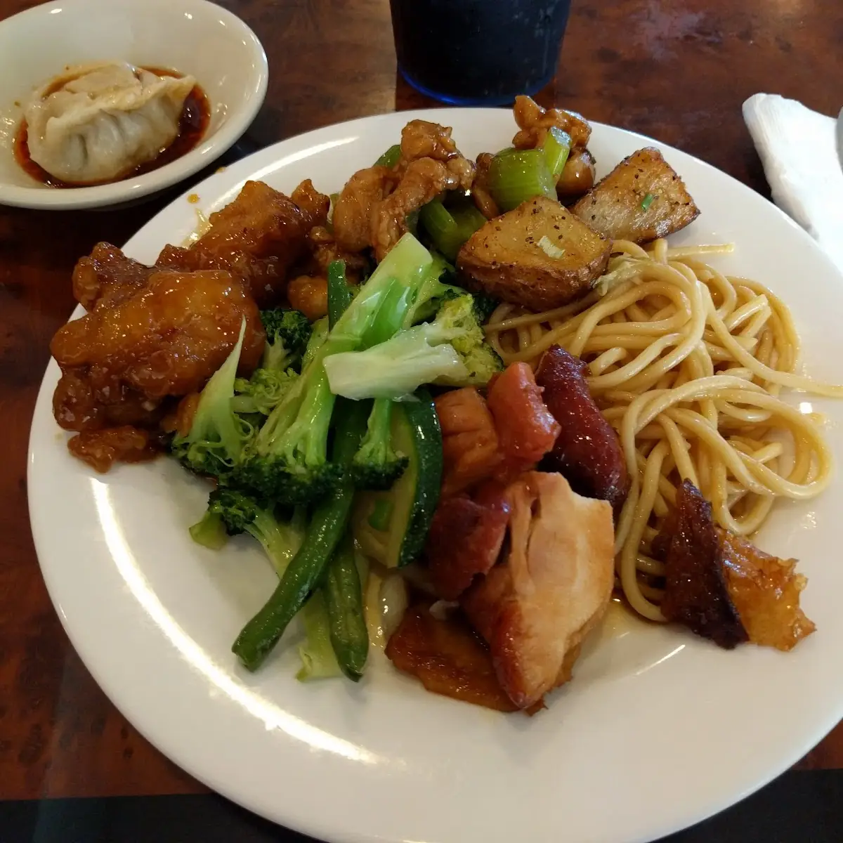 Roast Pork w String Bean