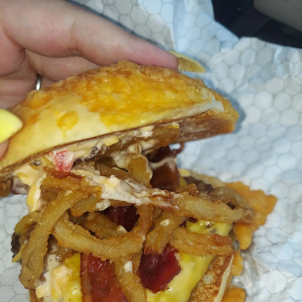 Big Bacon Cheddar Sandwich