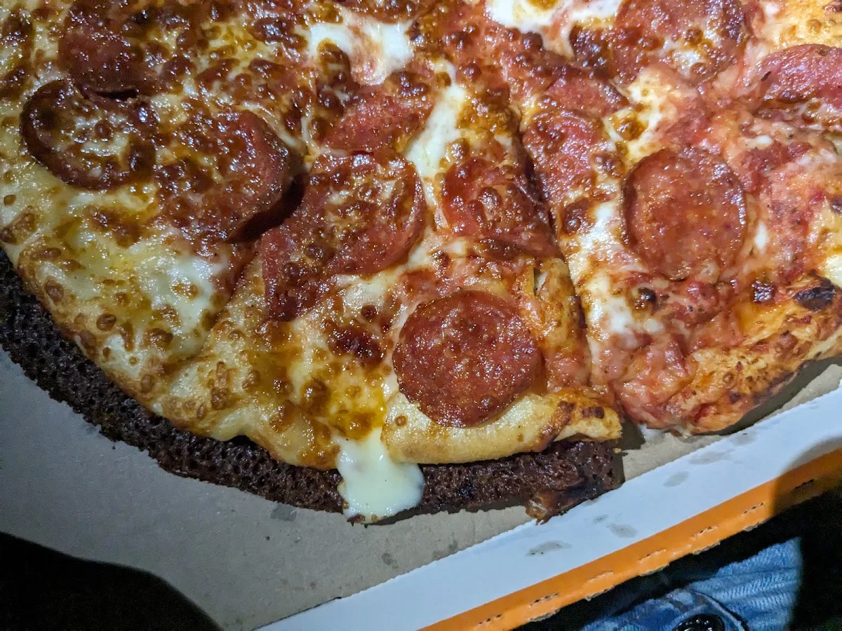 Stuffed Crust Pizza Peperoni
