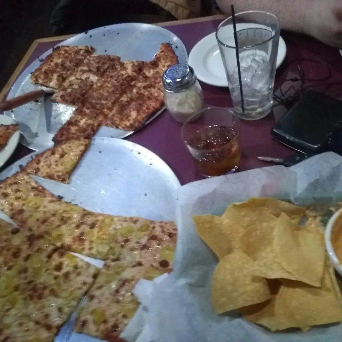 Pizza and Buffalo Chicken Dip