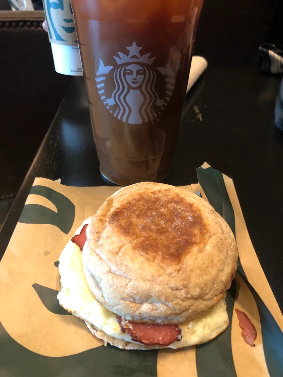 Bacon Gouda & Egg Breakfast Sandwich