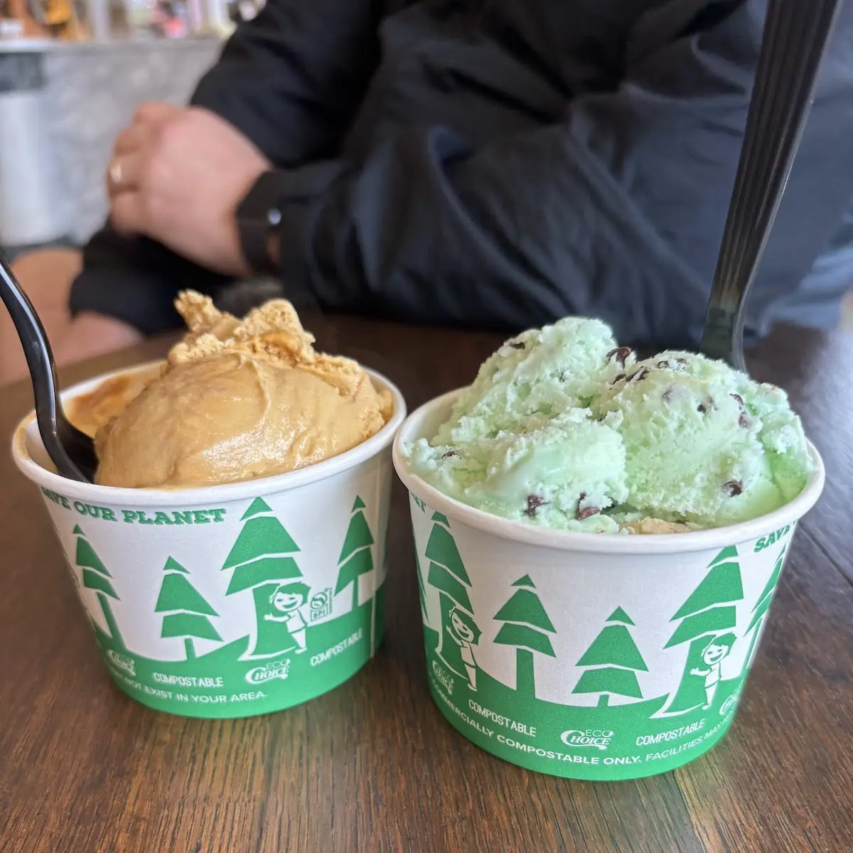 Salted Caramel and Chocolate Chip Mint