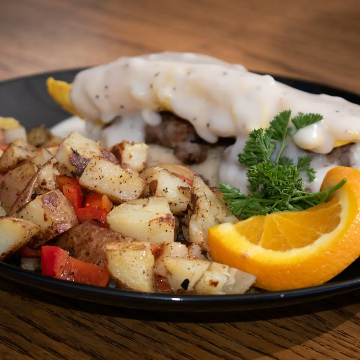 Fried Cod Dinner Plate