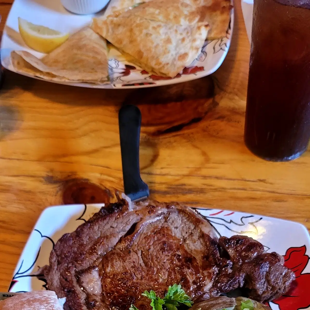 Ribeye Steak with Baked Potato