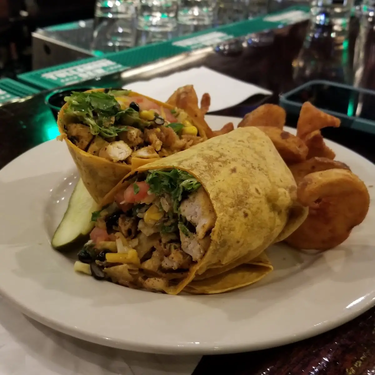 Ahi Tuna Wrap