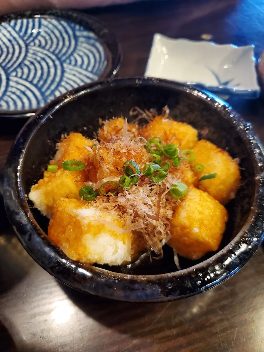 Agedashi Tofu, Oak Bay Bon Sushi