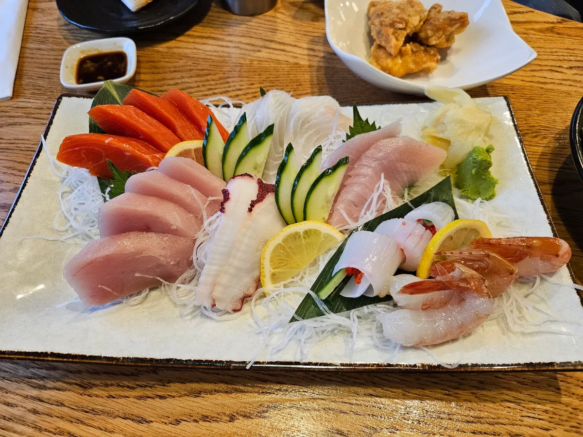 Assorted Sashimi, Oak Bay Bon Sushi
