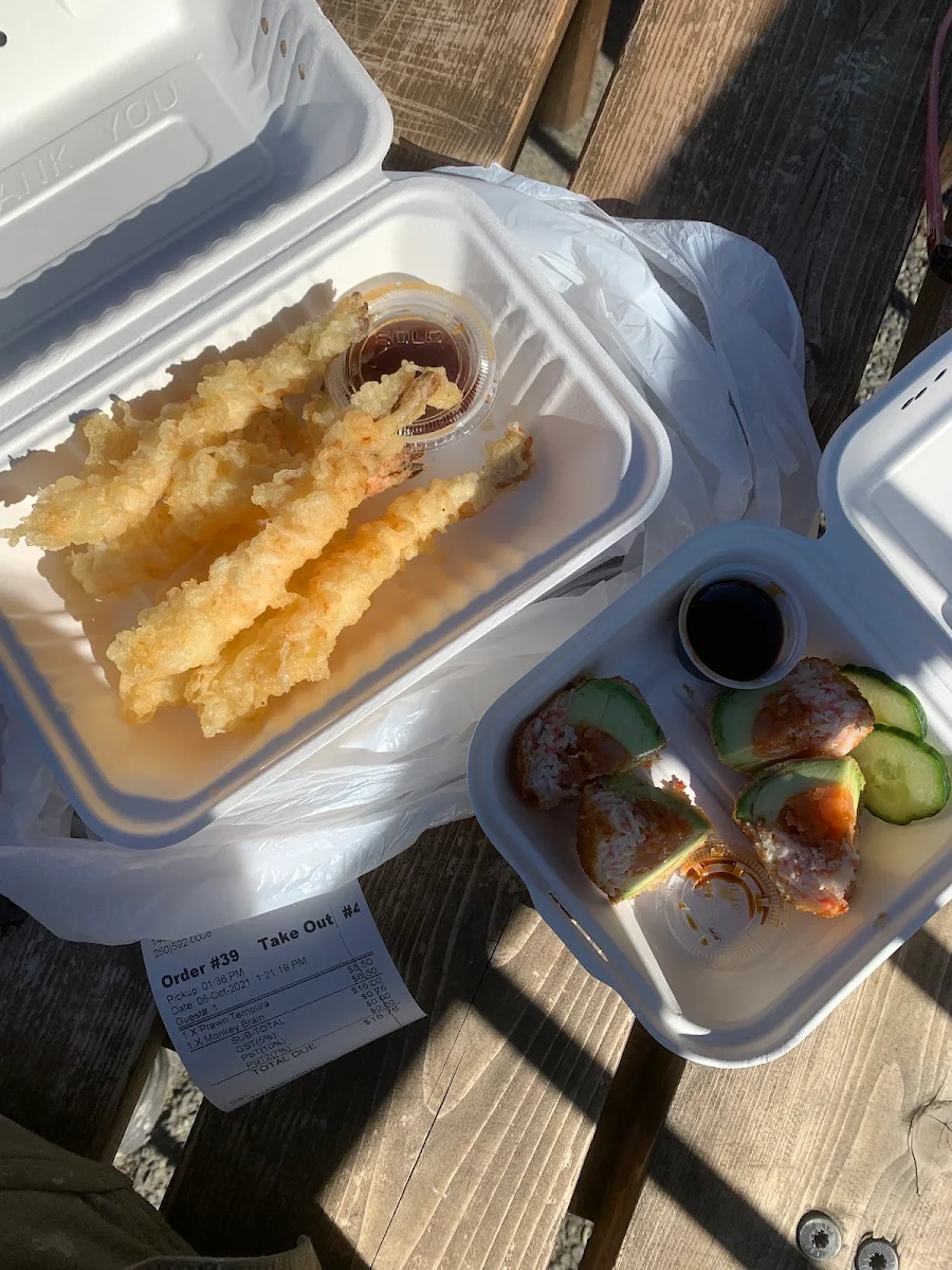 Prawn Tempura, Oak Bay Bon Sushi