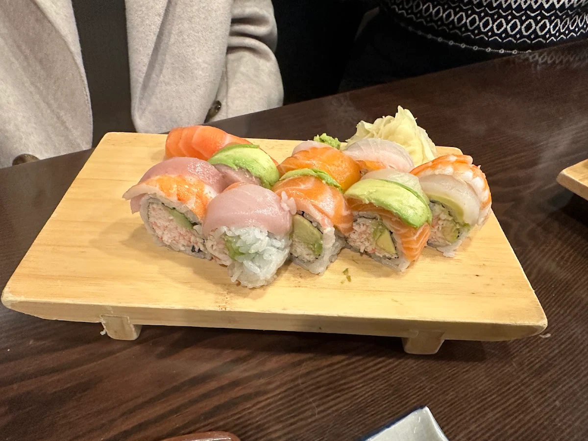 Rainbow Roll, Oak Bay Bon Sushi