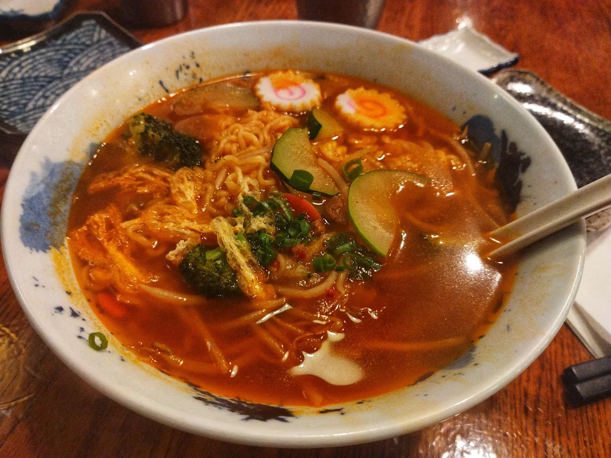 Spicy Ramen, Oak Bay Bon Sushi