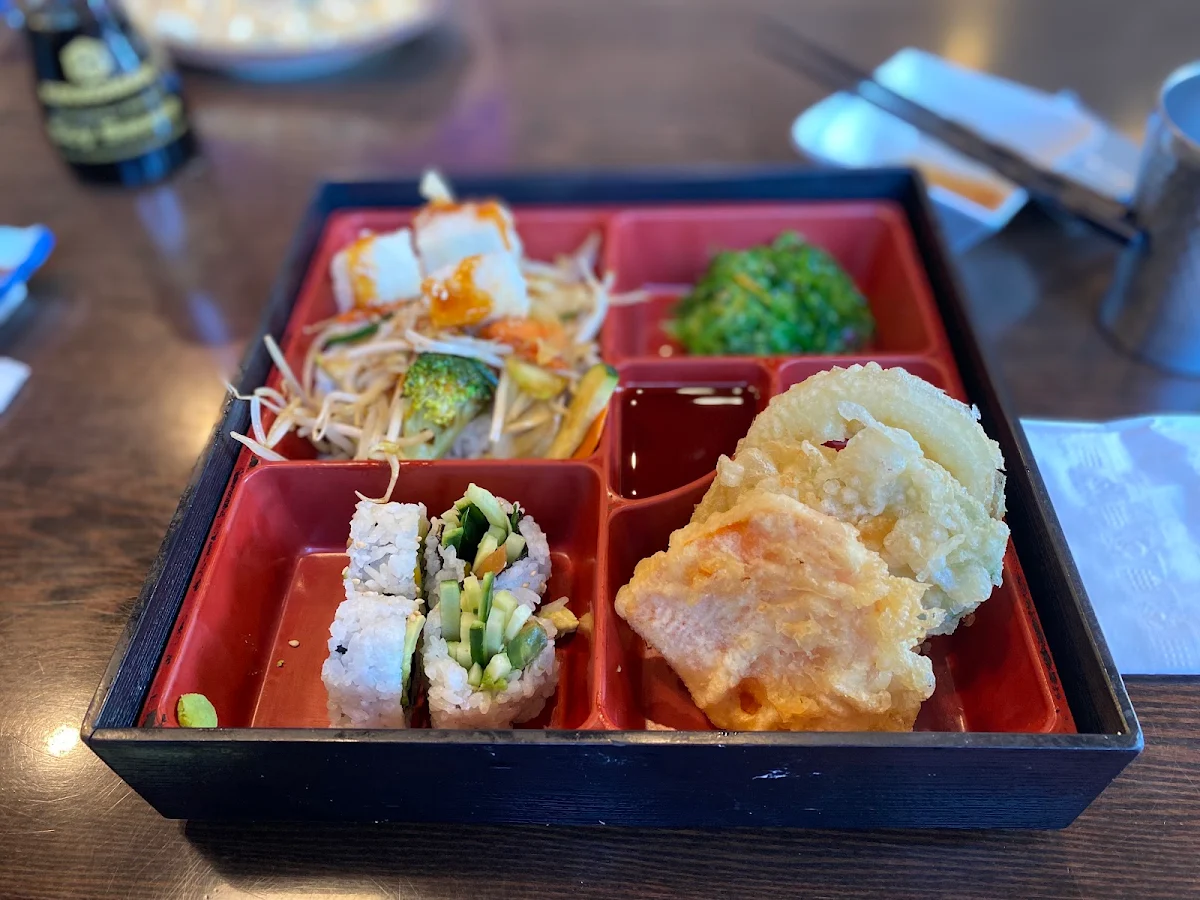 Tempura Bento, Oak Bay Bon Sushi