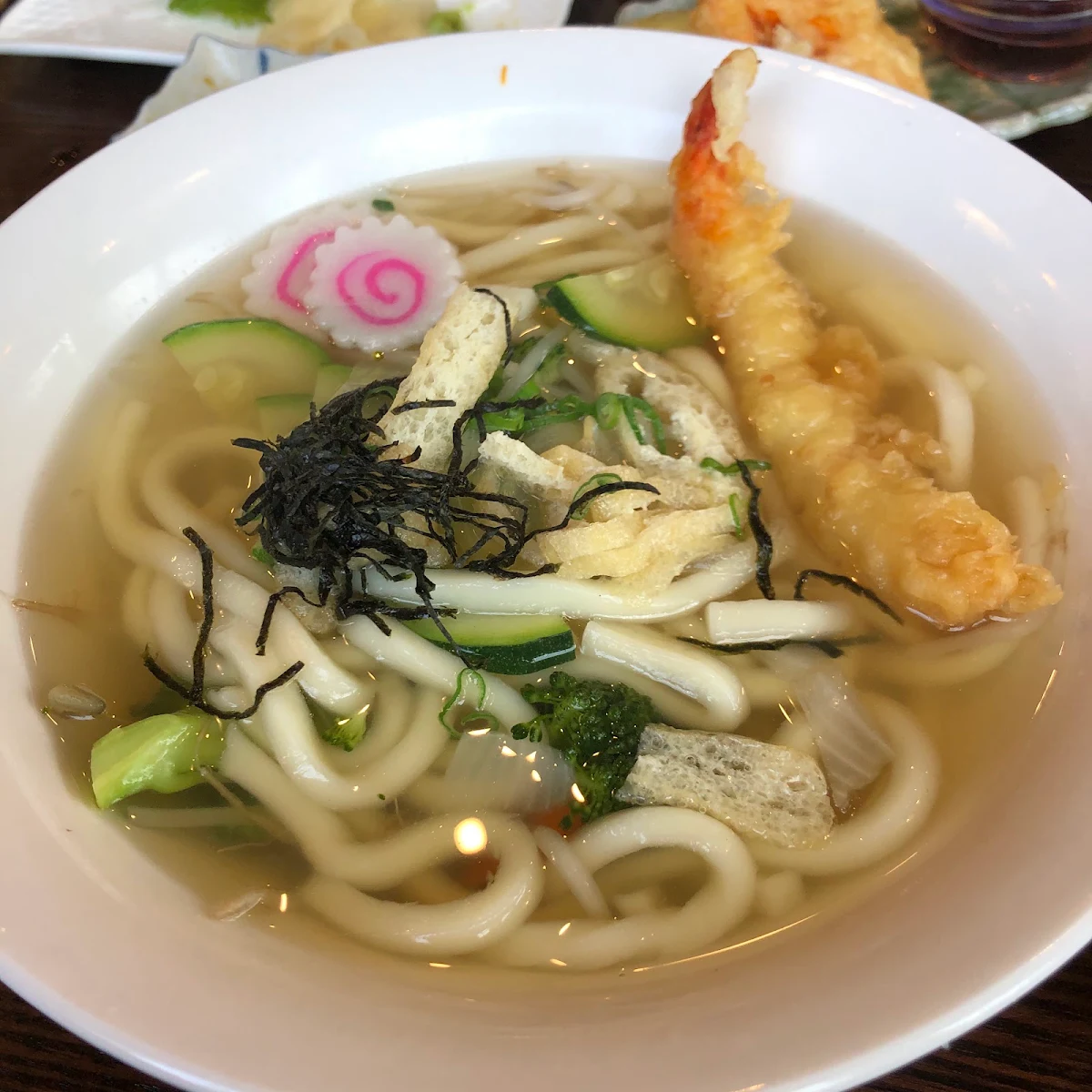 Tempura Udon, Oak Bay Bon Sushi