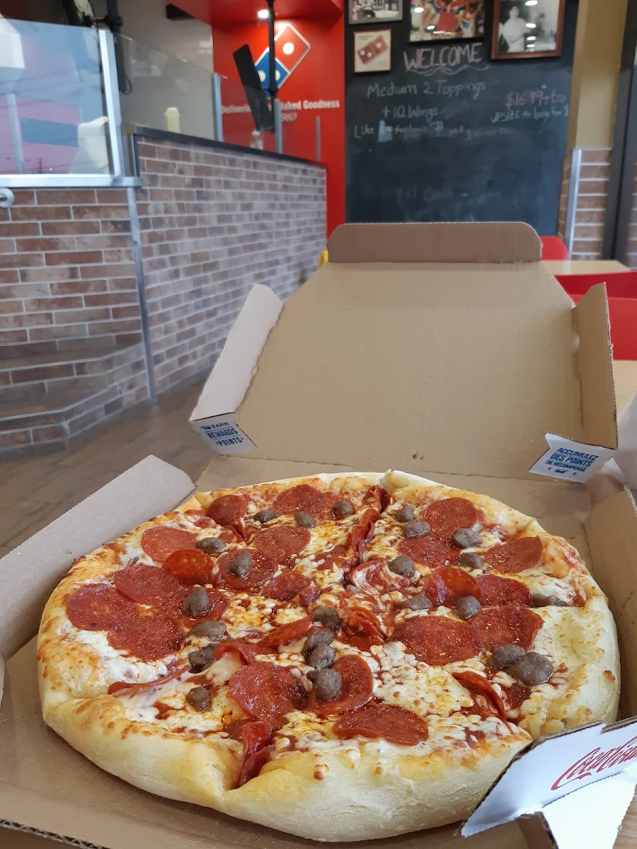Pepperoni Pizza Lightly Done