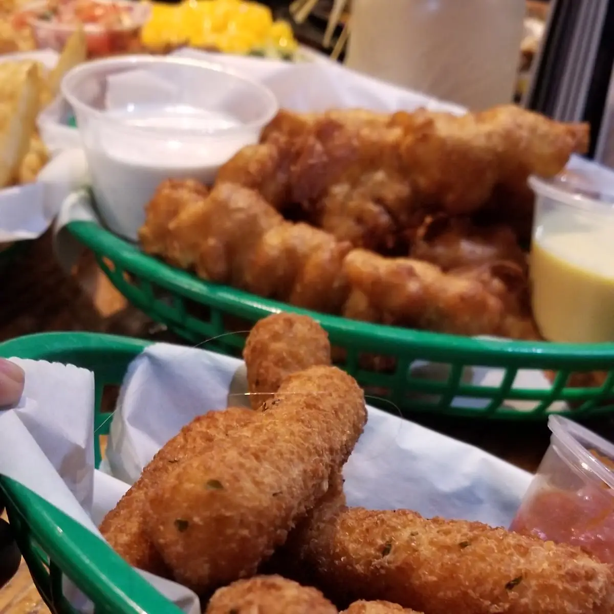 Mozzarella Sticks with Fries