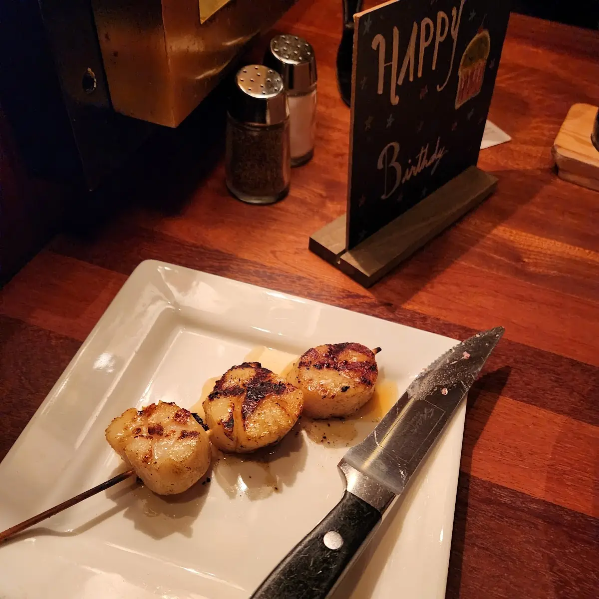 Scallop with Garlic Sauce