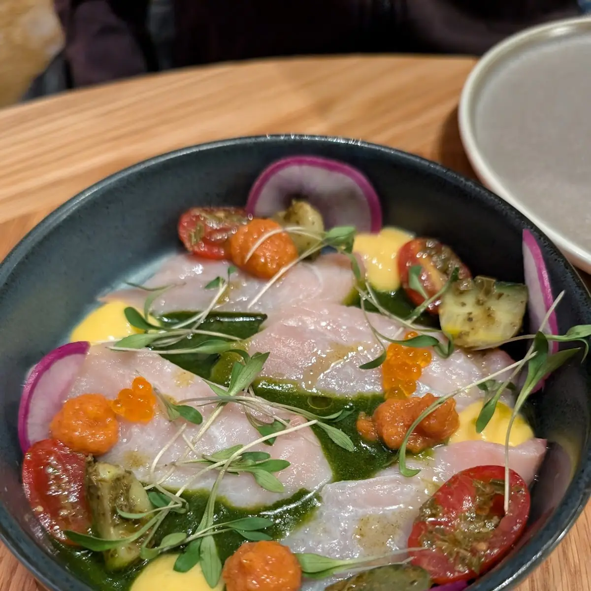 Hamachi Crudo