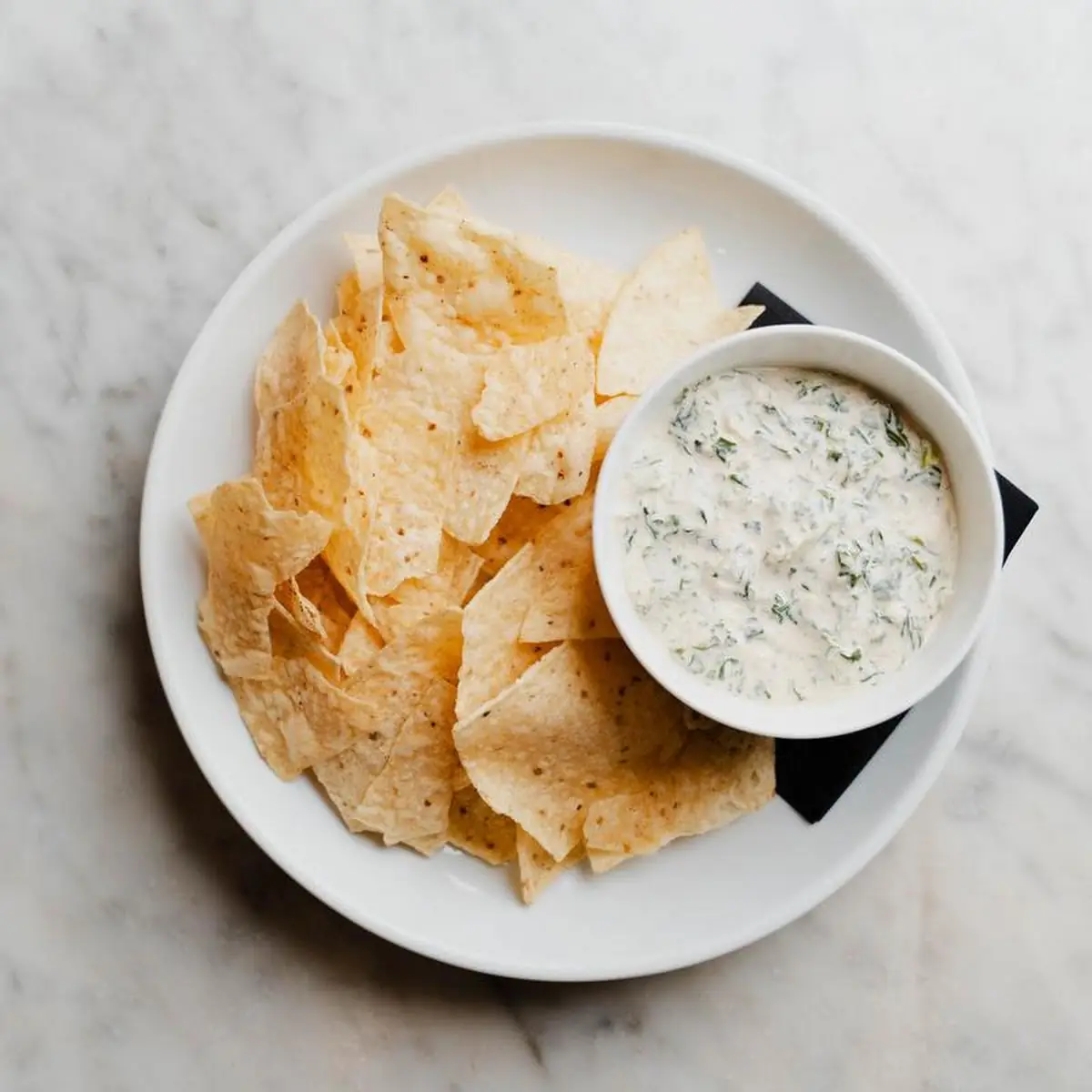 House Spinach Dip & Chips