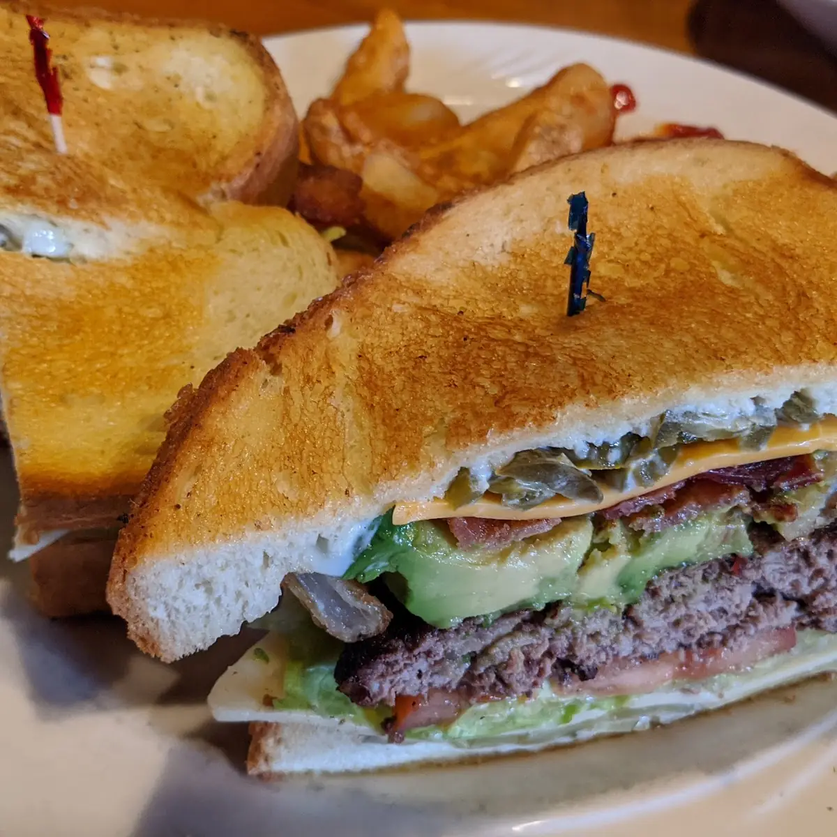 Texas Burger and Fries