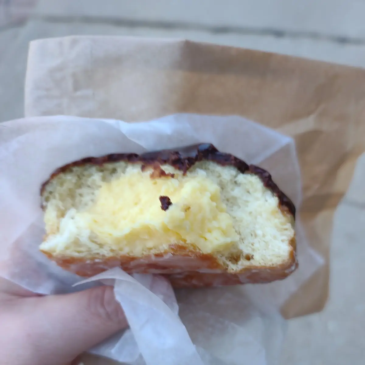 Boston Cream Donut