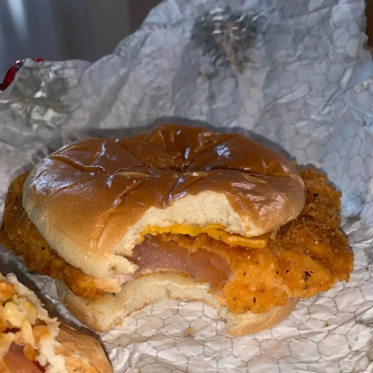 Raw Chicken Sandwich Combo