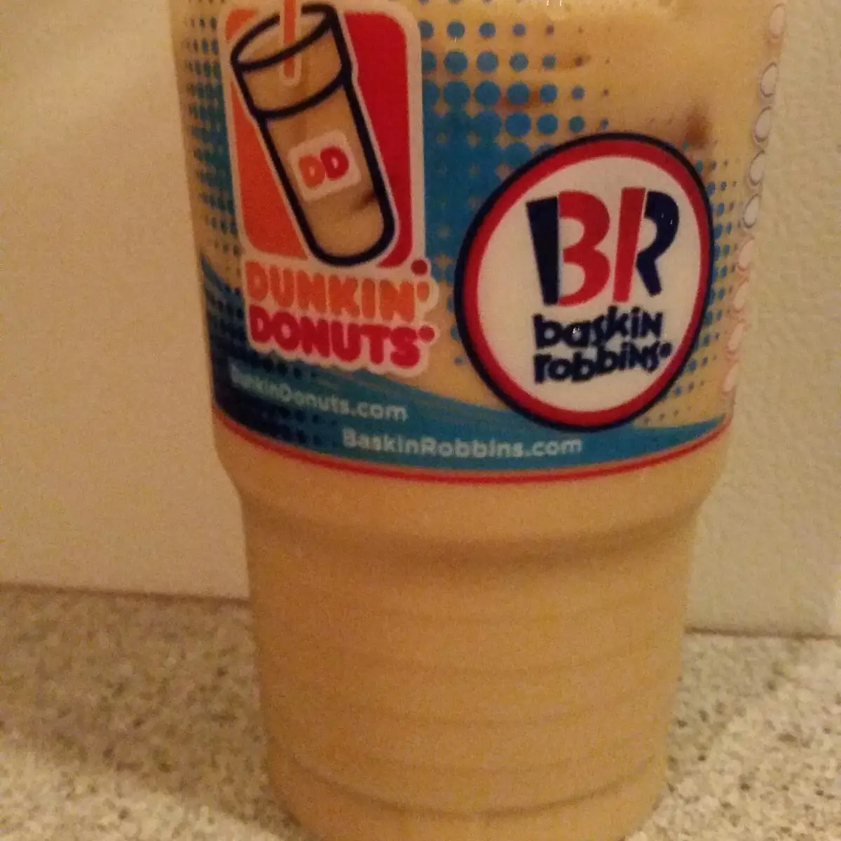 Iced Caramel Latte with an Extra Espresso Shot
