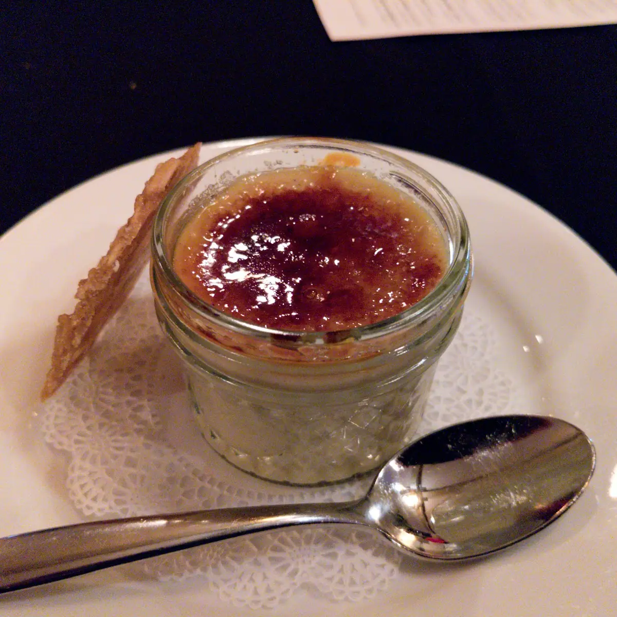 Egg Nog Creme Brulee