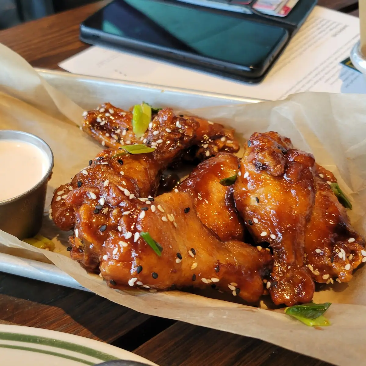 Sesame Chicken Wings