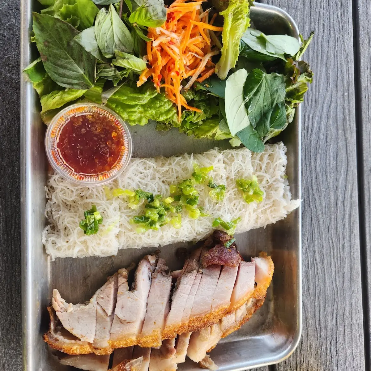 Pork and Vermicelli Platter