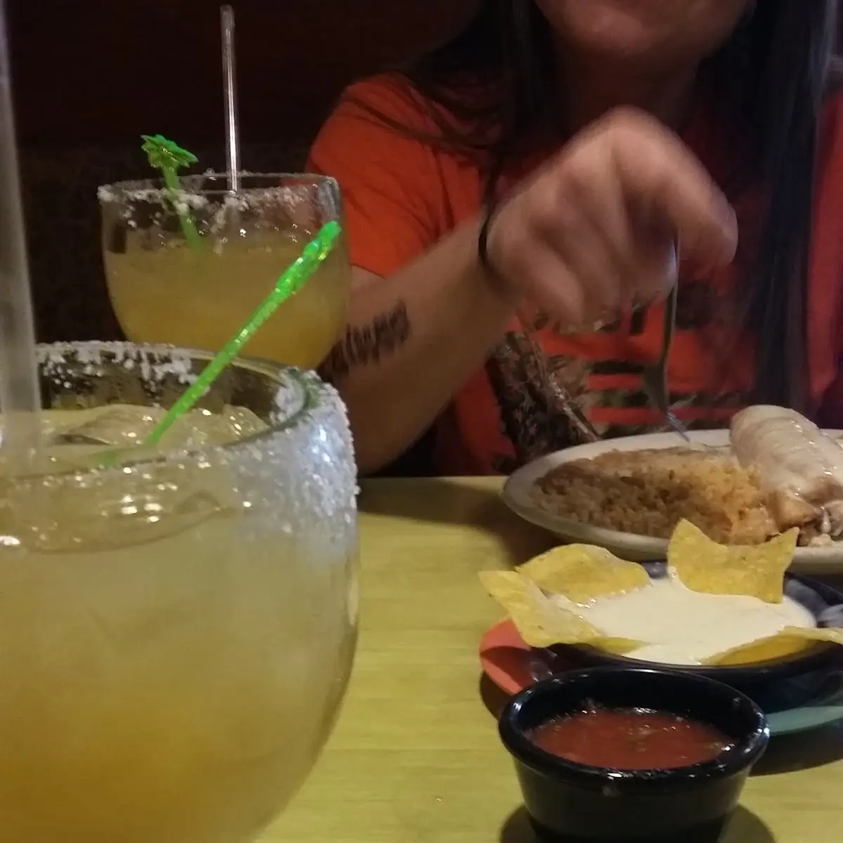 Margarita and Cheese Dip