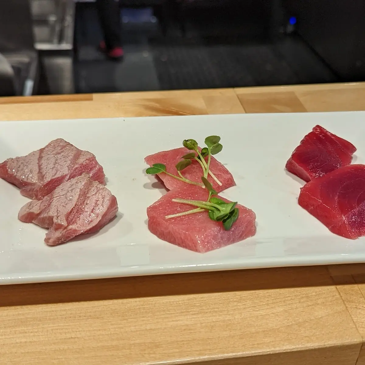 Blue Fin Otoro Sashimi Trio