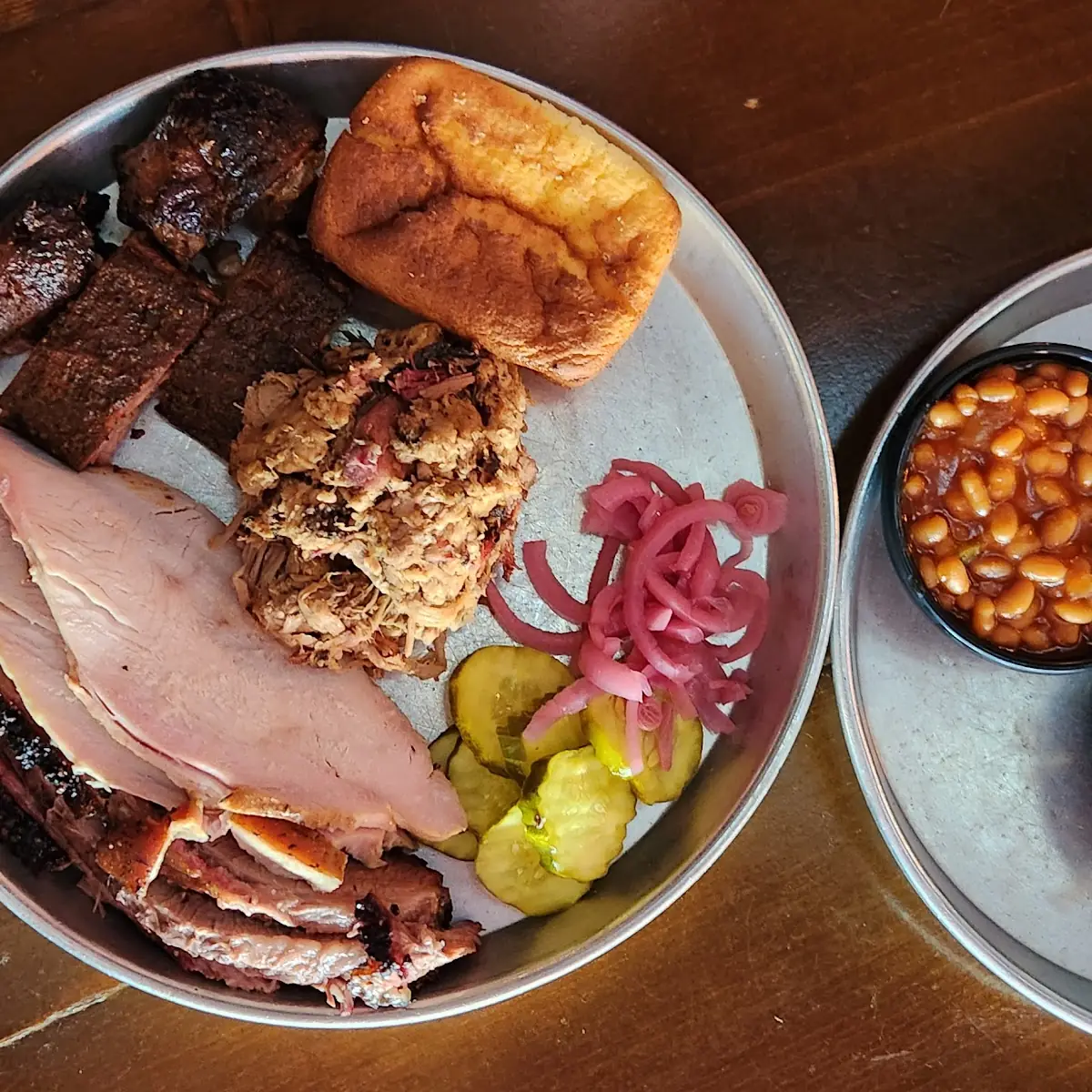 3 Meat Platter Wings Brisket and Rib Tips