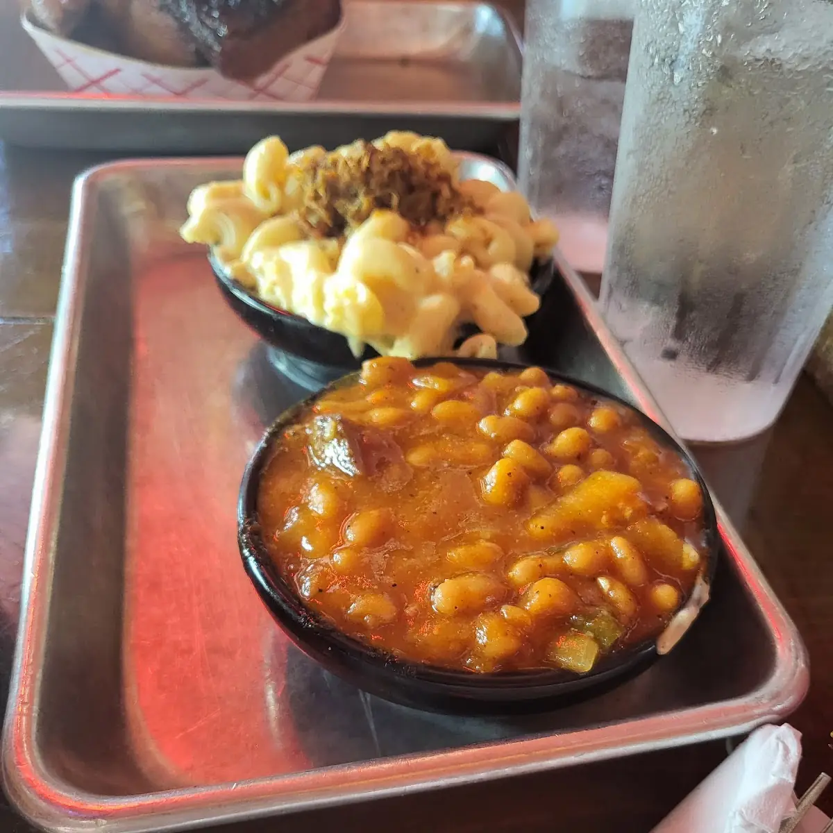Baked Beans and Mac & Cheese