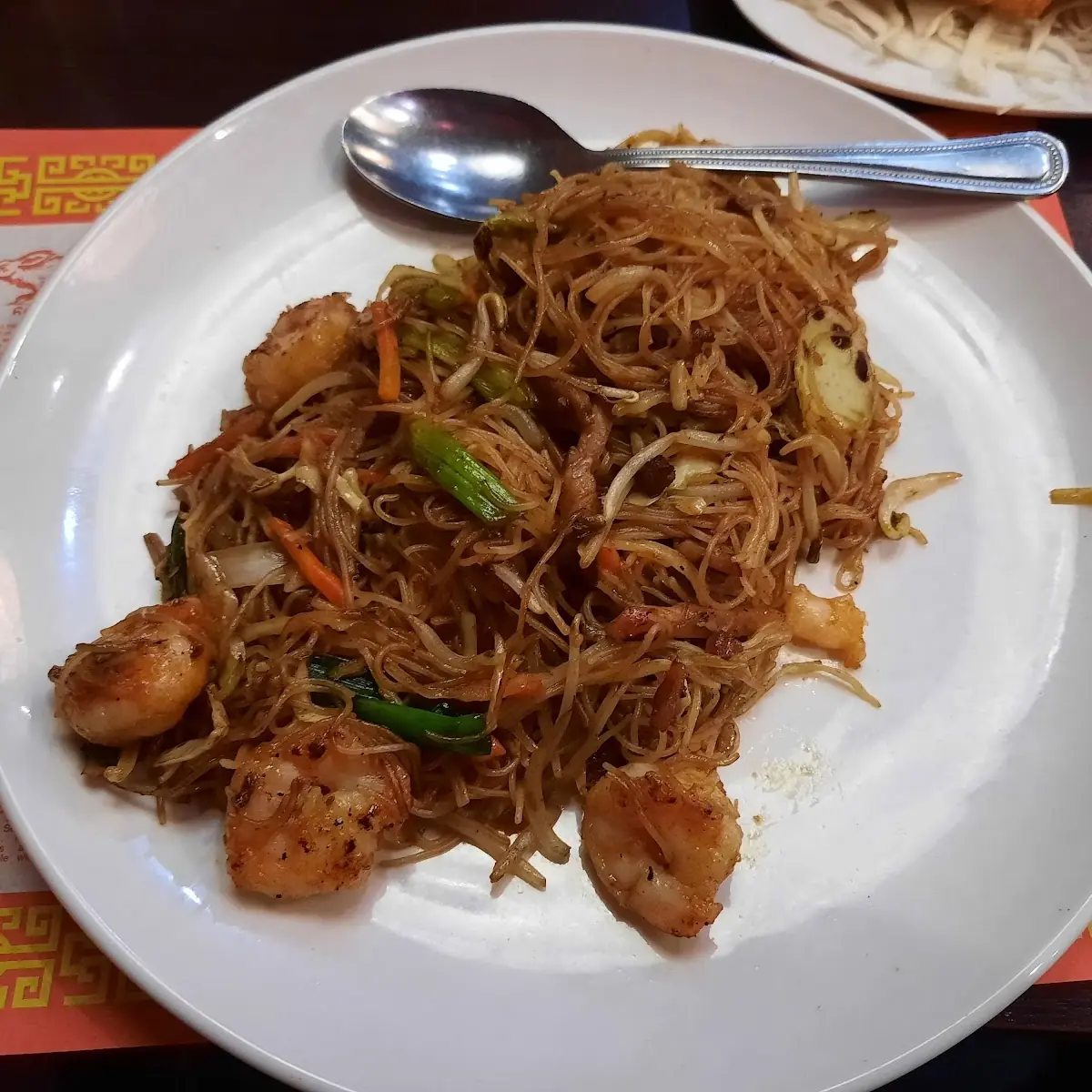 Shrimp Stir Fried Rice Noodles
