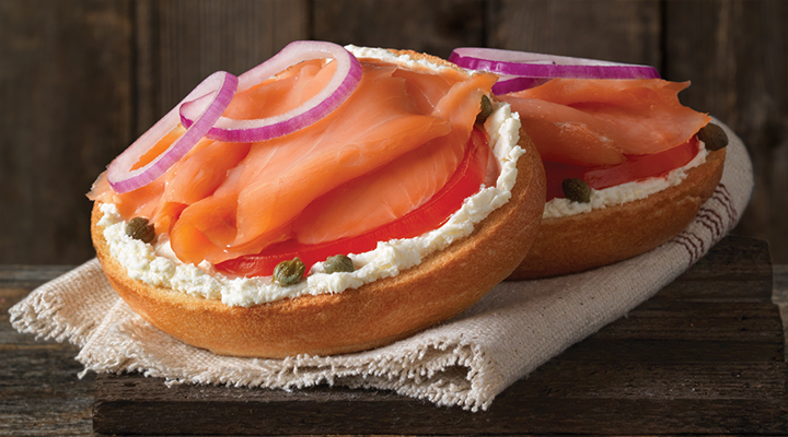 Nova Lox Sandwich