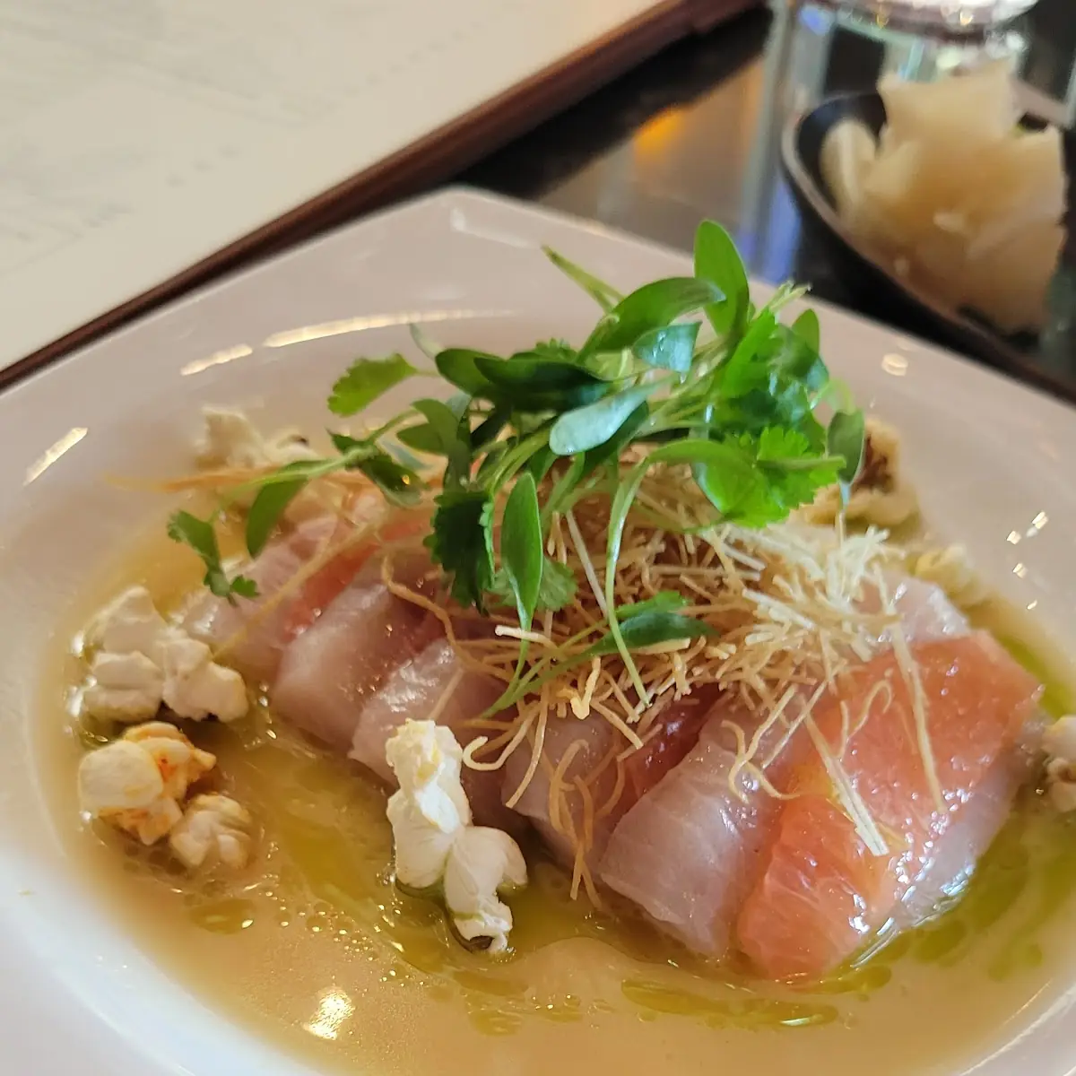 Yellowtail Sashimi