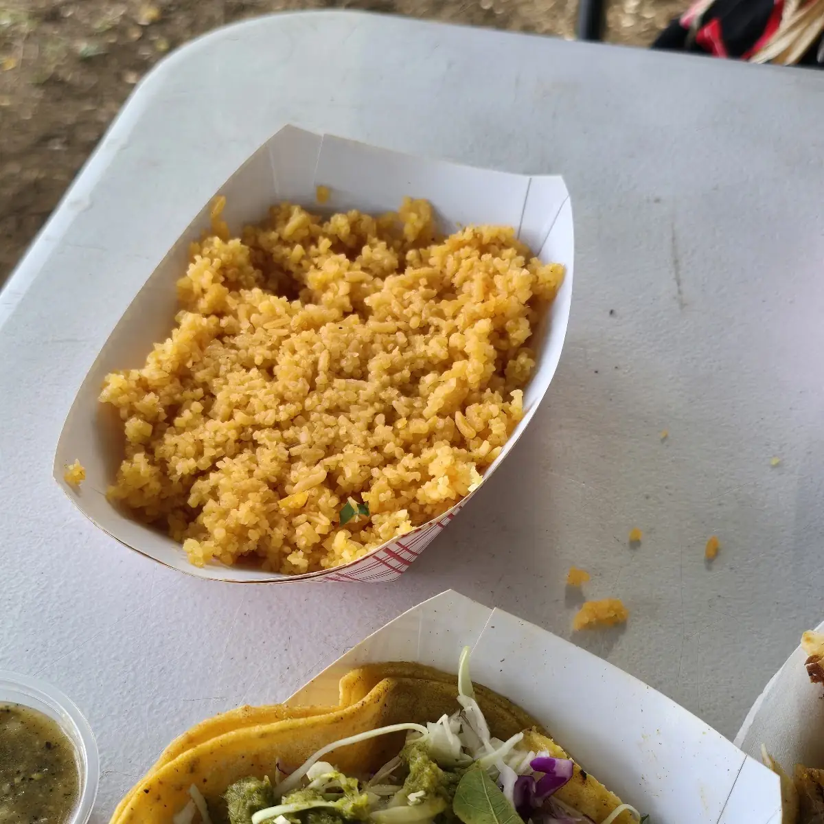 Asada and Shrimp Taco