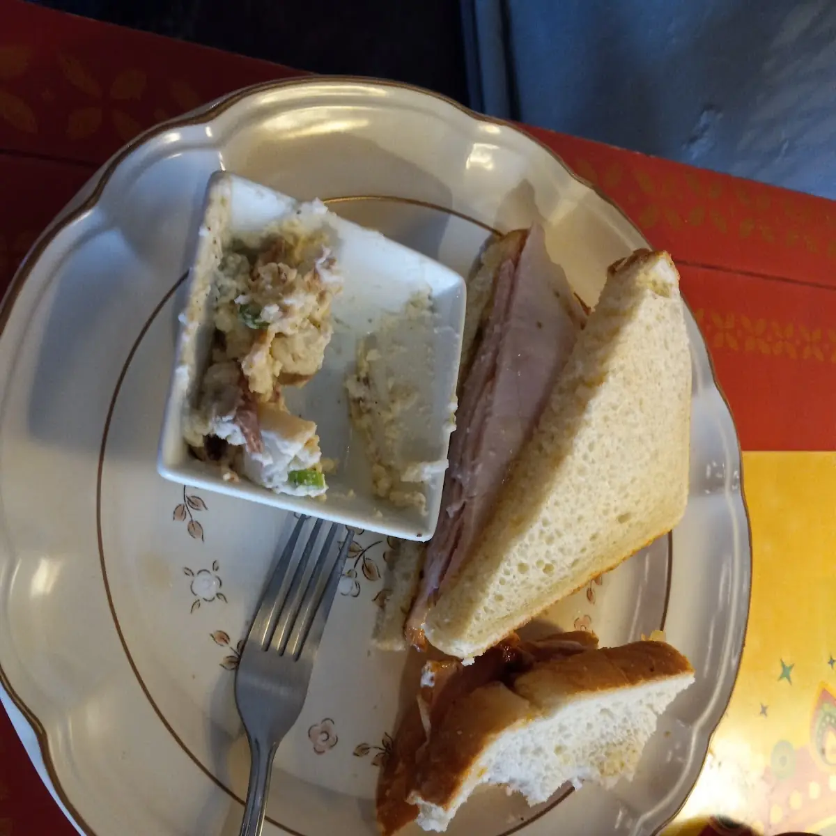 Pepper Jack Sandwich with Potato Salad