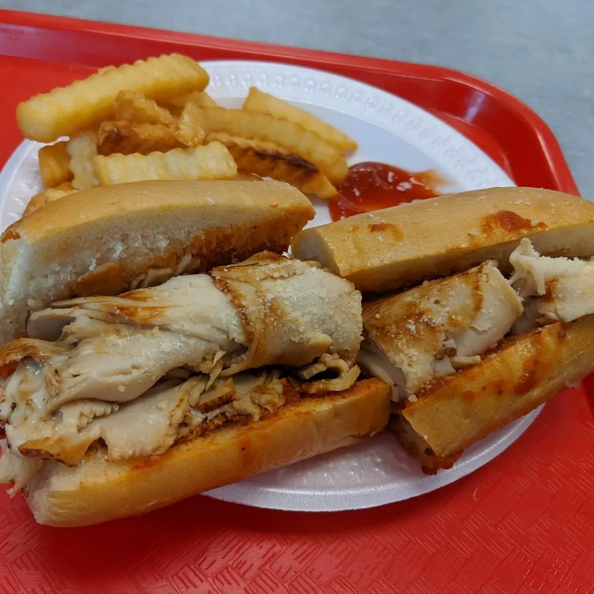 Deli Sliced Chicken Parmesan