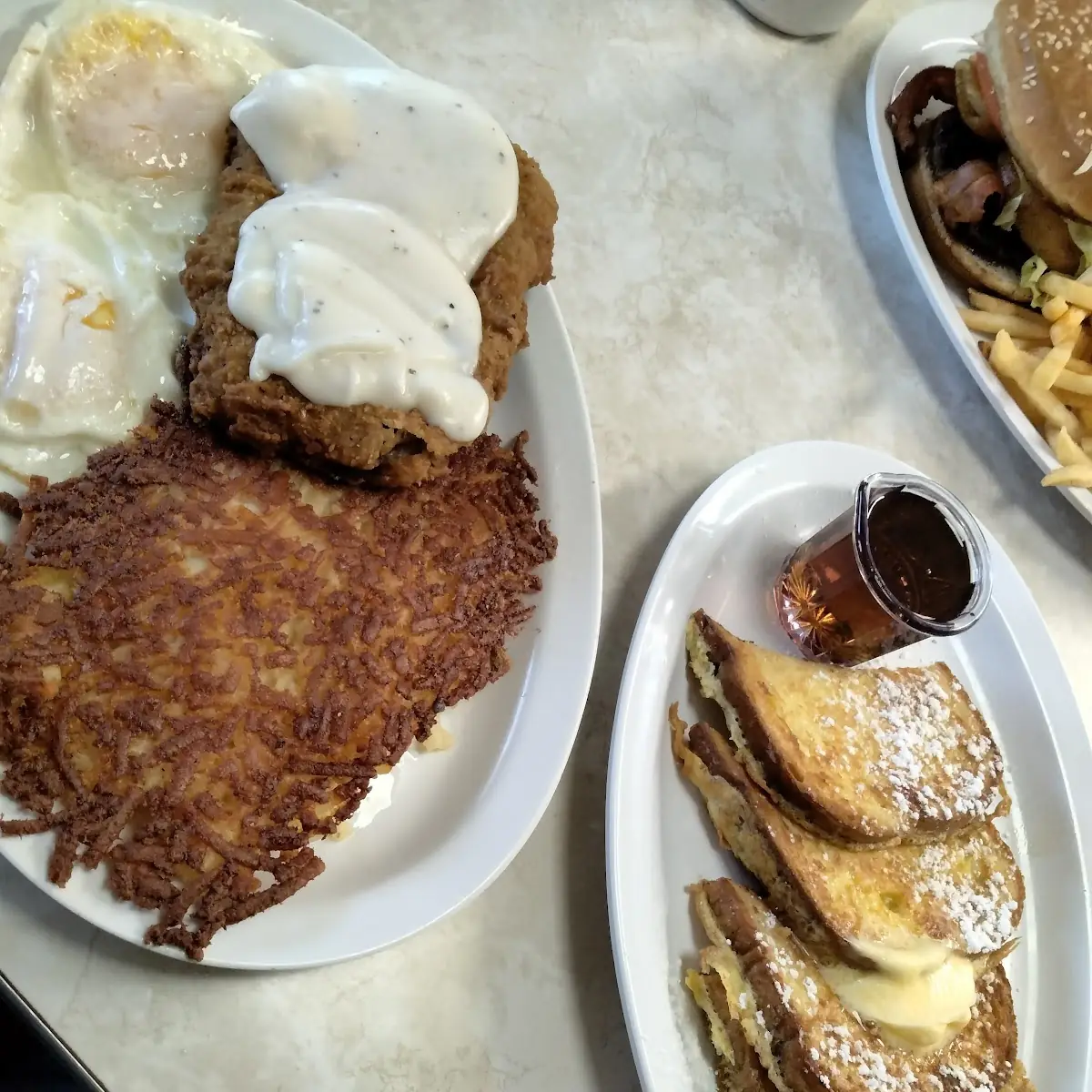 Chicken Fried Steak & Eggs