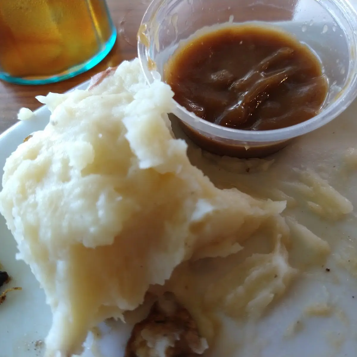 Mashed Potatoes with Gravy