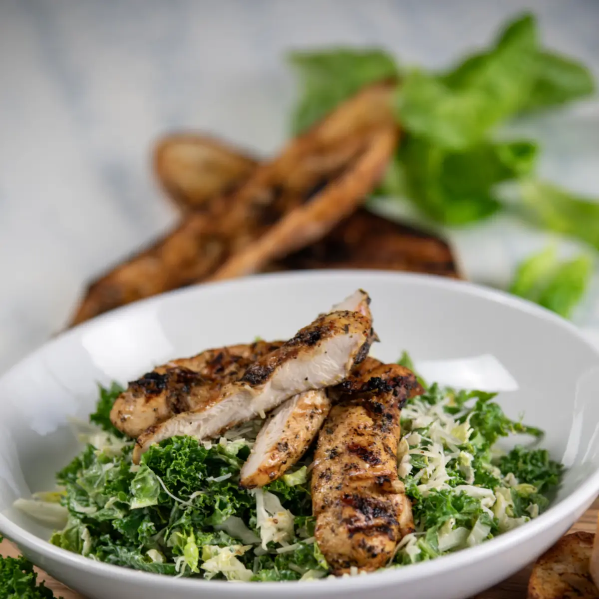 Caesar with Grilled Chicken