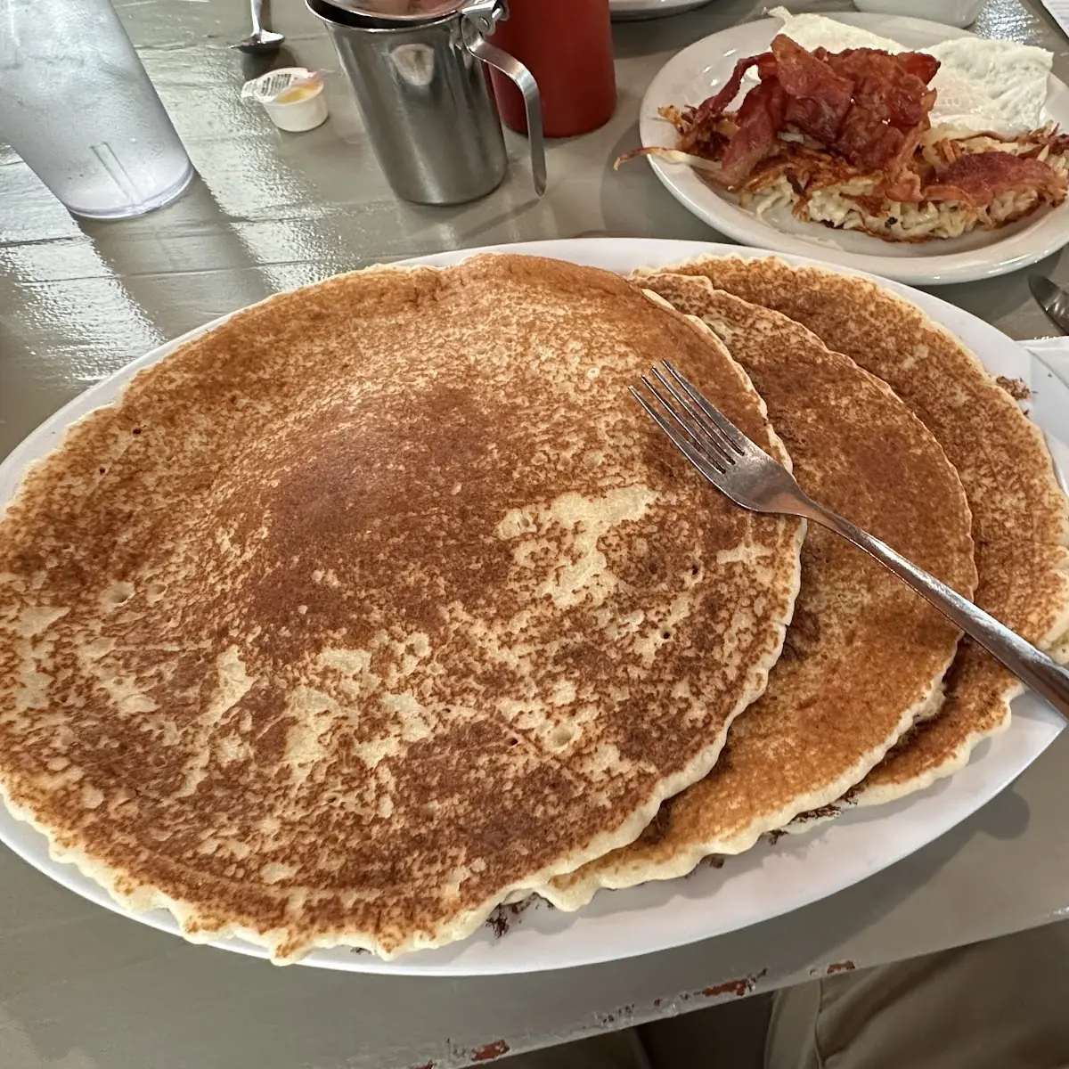 Pancakes and Eggs