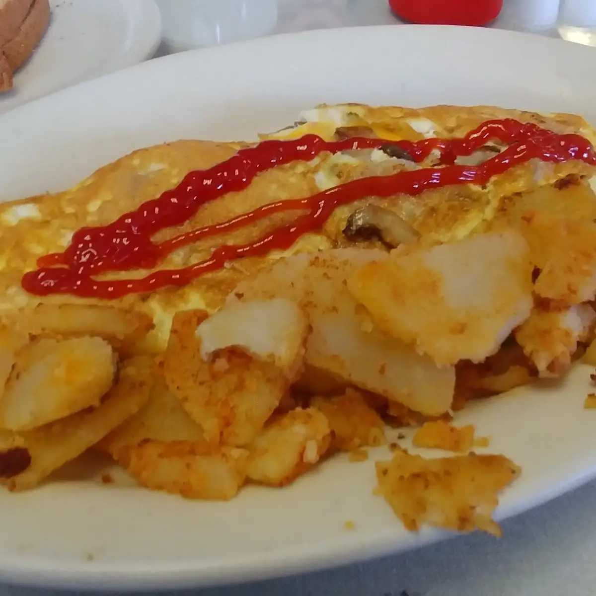 Mushroom Omelette