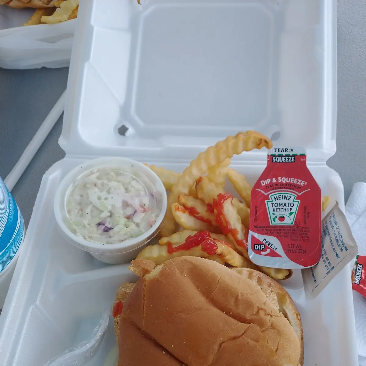 Large Fish Sandwich Combo