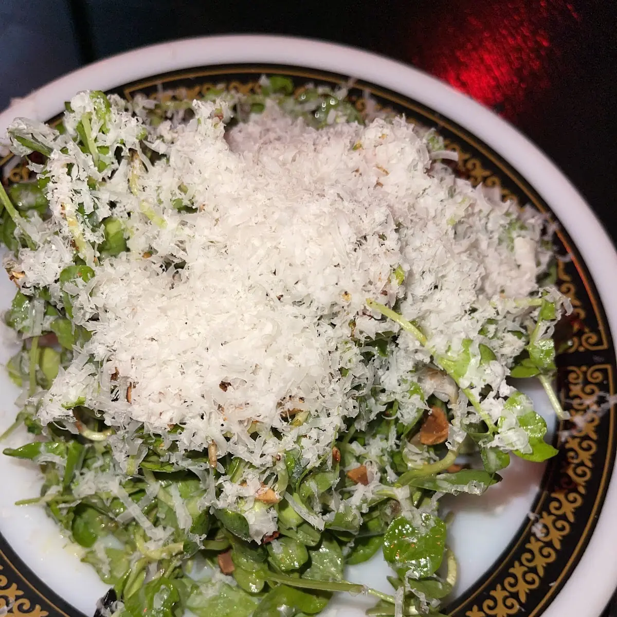 Pea Shoot Salad