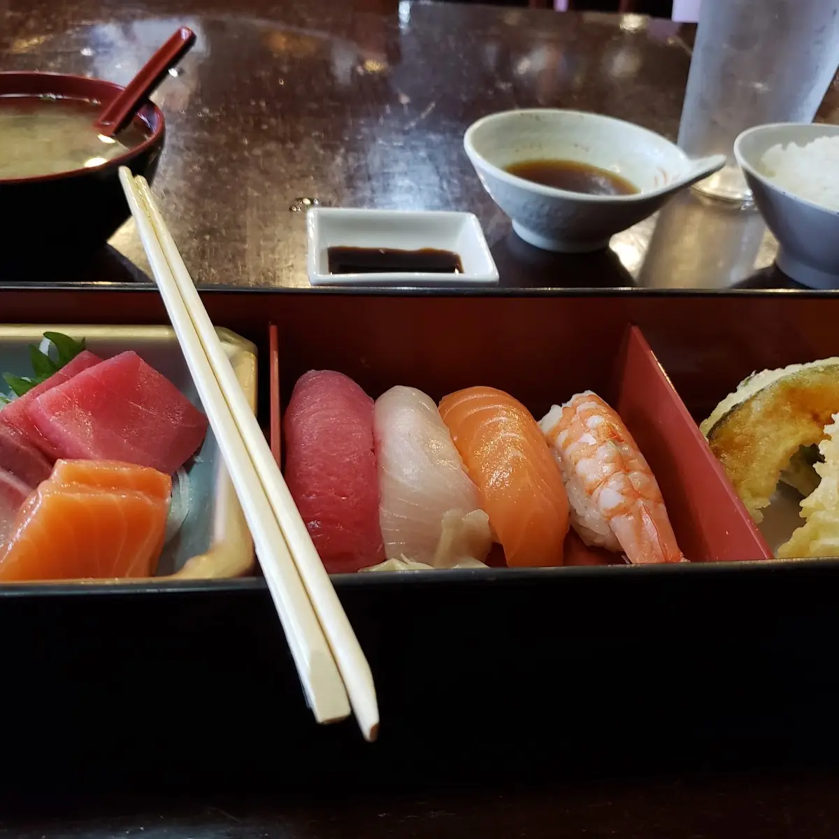 Bento Box Lunch Special Salad not Pictured
